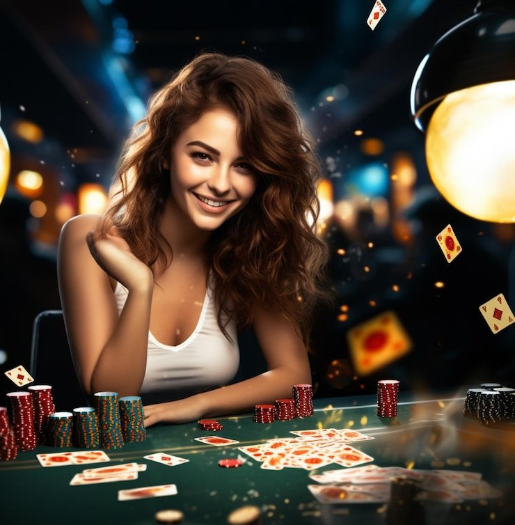 Pengguna menggunakan aplikasi casino digital yang aman dan responsif